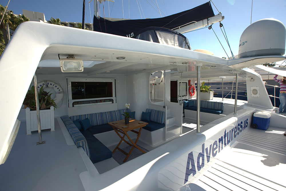 the adventuress luxury catamaran